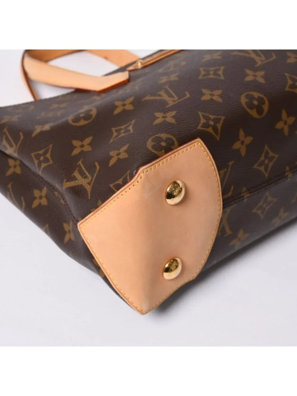 Louis Vuitton Wilshire PM Handbag Monogram Canvas Brown